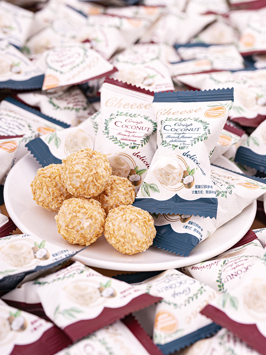 夏目友人椰蓉夹心椰子糖喜糖婚礼糖果六一儿童节礼物零食