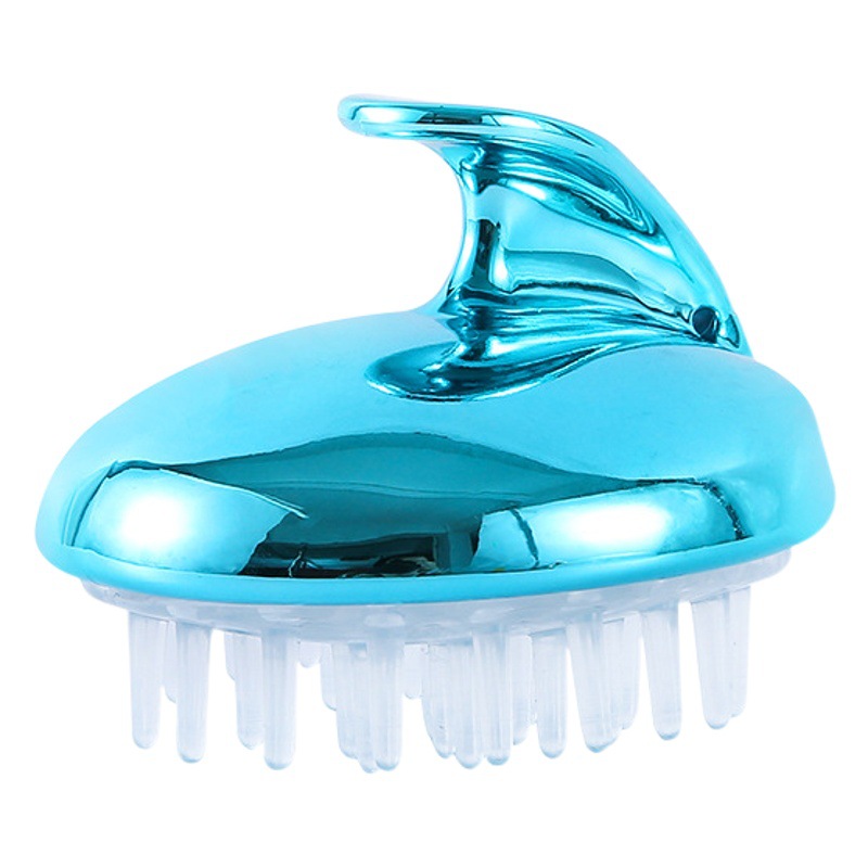 Cristal transparente champú cepillo de cabeza de silicona masaje cepillo champú peine cuero cabelludo antipruriginoso artefacto fabricantes al por mayor