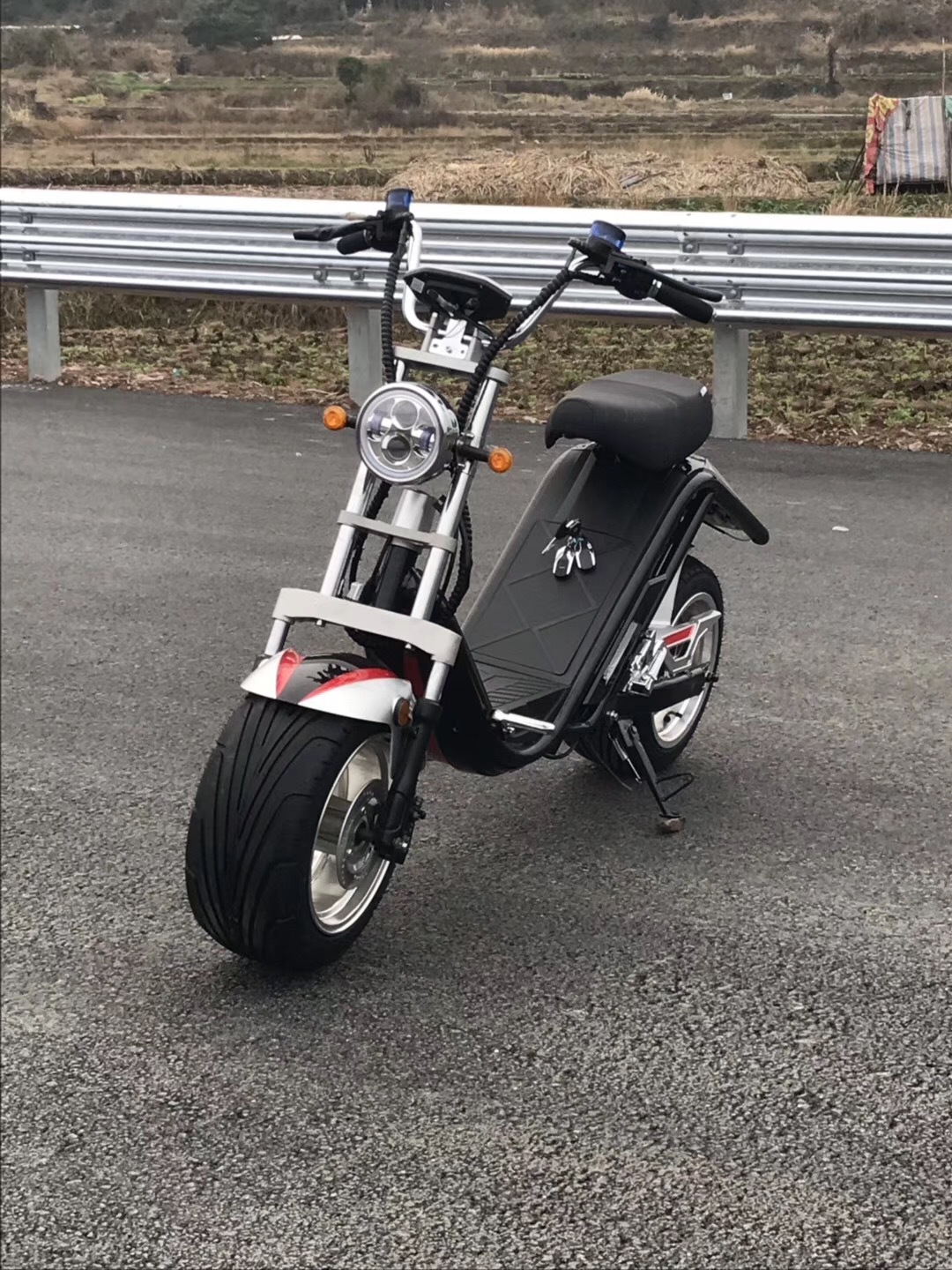 Eec Dot Adult Scooter Two-Wheeled Motorcycle Harley Electric Vehicle X14 Cross-Border Overseas Warehouse Direct Delivery