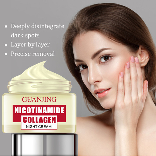 Cross-border Niacinamide Morning and Night Cream Set Hydrating and Brightening Face Cream Shrink Pores Skin Care Products Wholesale Face Cream