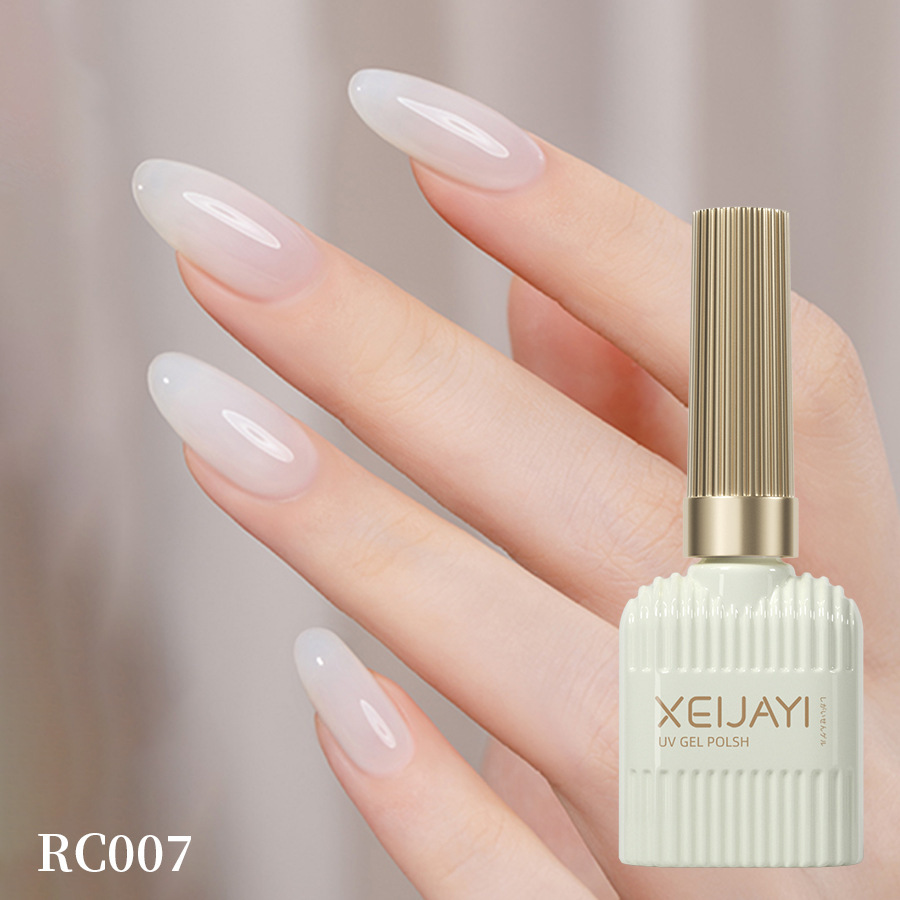 Esmalte de Gel Blanco Transparente de Secado, Capa de Sellado y Refuerzo para Salón de Uñas image 4