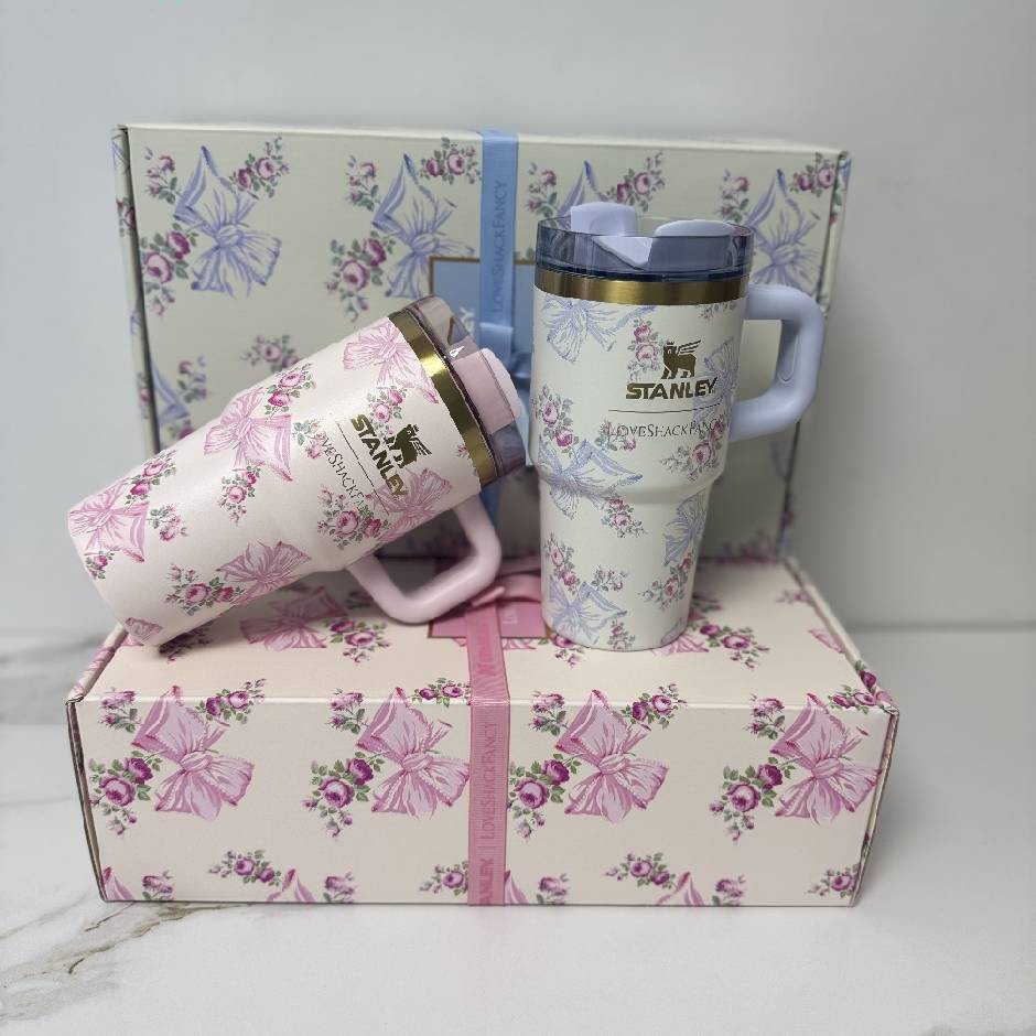 Explosions Stanley Stanley2 Generation Flowers 20OZ Stainless Steel Car Thermos Ice Cup