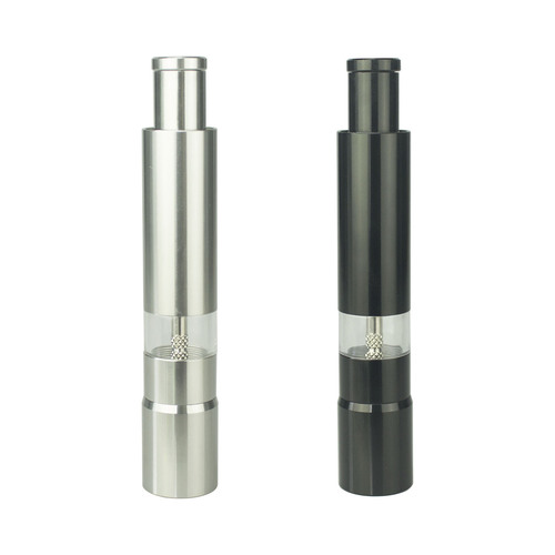 Wholesale acupressure pepper grinder salt grinder manual metal pepper grinder stainless steel heart grinder outdoor portable logo