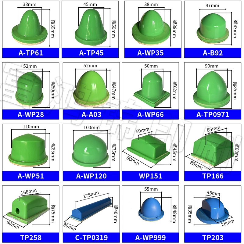 Резиновая головка для тампонной печатной машины, экологически чистый принтер, машина для трафаретной печати, износостойкая силиконовая головка, форма для кристаллической печати TP61