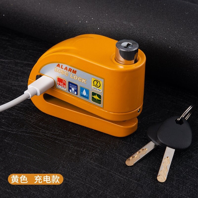Cerradura de válvula con alarma de carga Cerradura de alarma antirrobo Cerradura de bicicleta Cerradura de válvula de batería Cerradura de válvula de nuevo tipo Cerradura de válvula de alarma