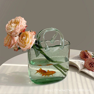 Сумка, брендовый аквариум, портативное маленькое украшение, популярно в интернете