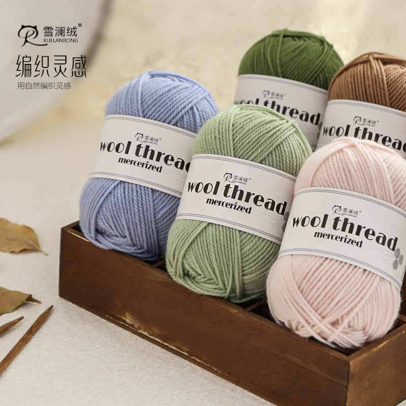 Три мерсеризованые шерстяные шерстяные шерстяные свитера шарф шапка шаль крючком