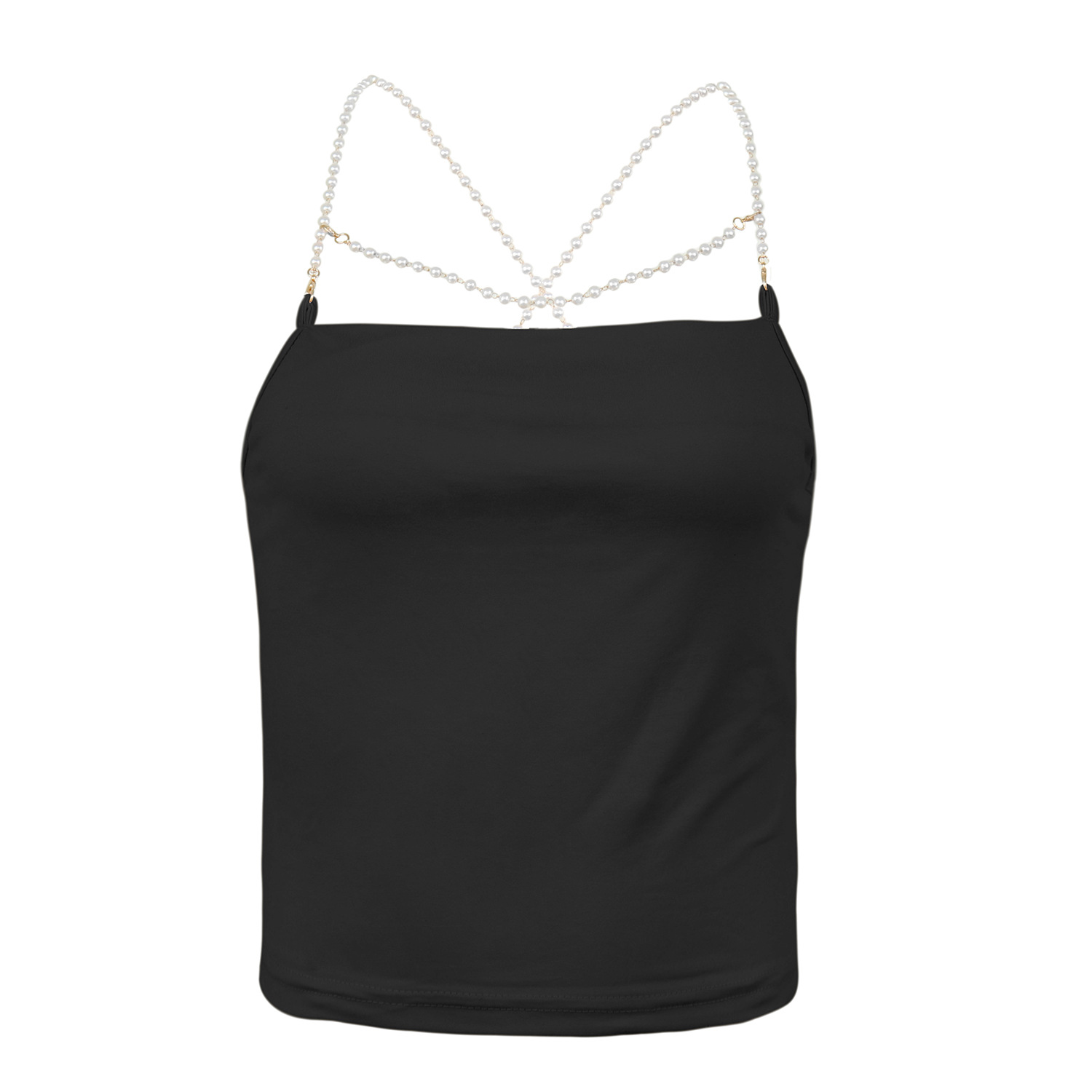 Women's Vest Tank Tops Backless Sexy Solid Color display picture 4
