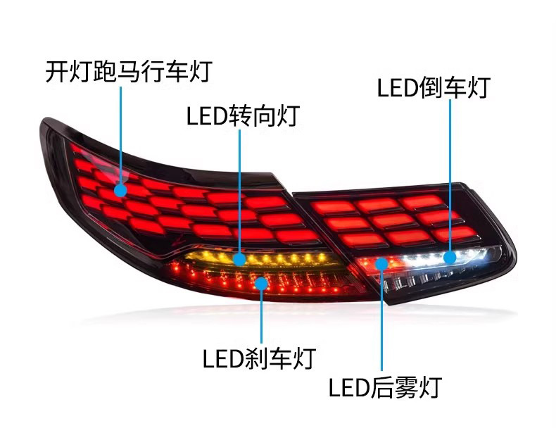 Tail Light For Mercedes-Benz S-Class Coupe W217 Dragon Scale Tail Light