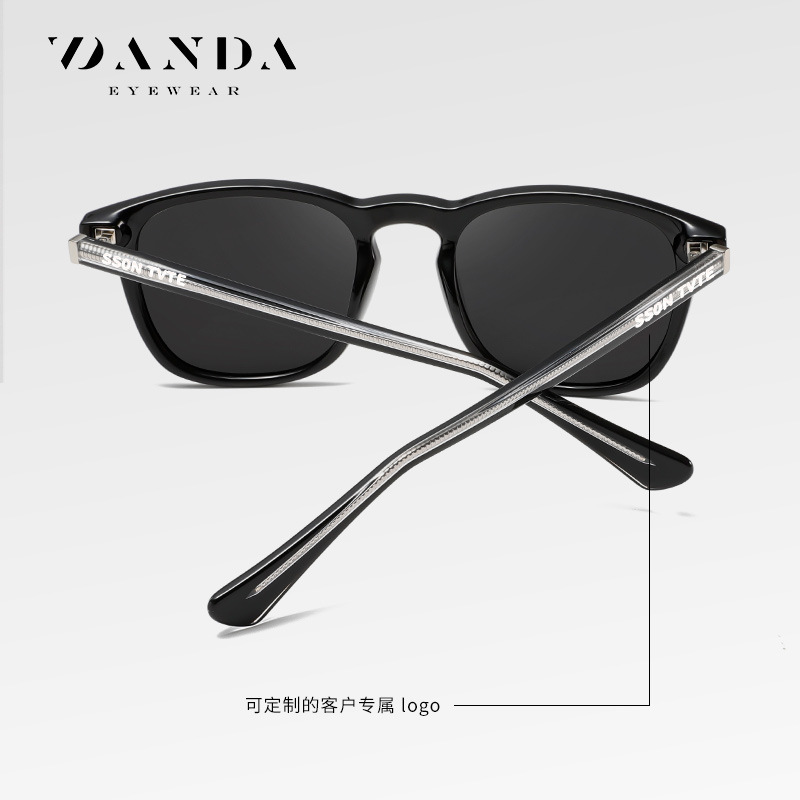 Lente polarizada de nuevo estilo de venta caliente clásica S31128 Gafas de sol de hoja de marco de comercio electrónico transfronterizo Gafas de sol de protección solar al aire libre