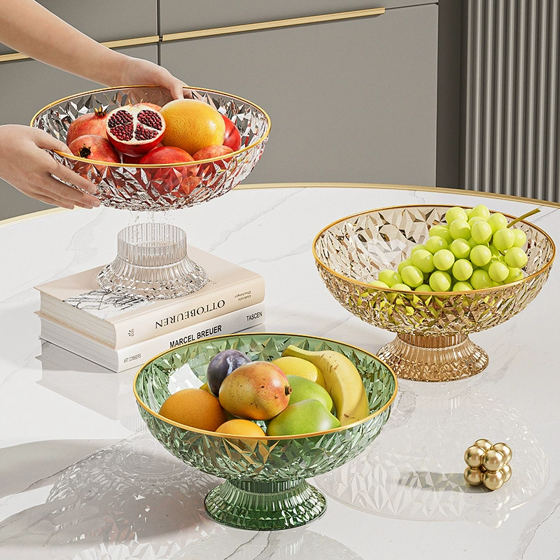 Source Factory Plastic Light Luxury Delivery Water Fruit Disk Home Living Room Coffee Time Candy Candy High -end Snacks