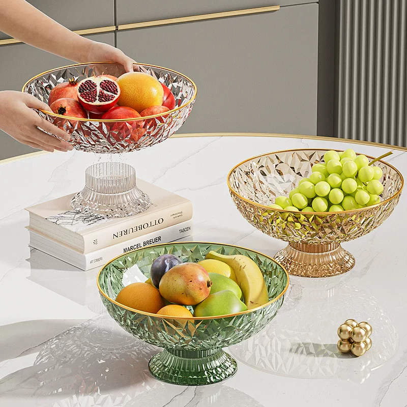 Source Factory Plastic Light Luxury Delivery Water Fruit Disk Home Living Room Coffee Time Candy Candy High -end Snacks
