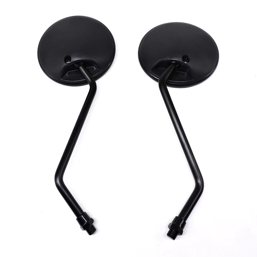 Rear view mirror, retroreflective round classic electric car