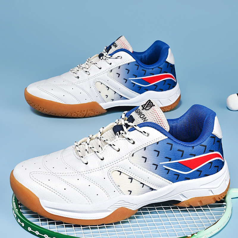 New Kidsren's Badminton Shoes, Breathable and Lightweight Table Tennis Shoes, Sports Shoes for Boys and Girls, Outdoor Tennis Training Shoes for Men