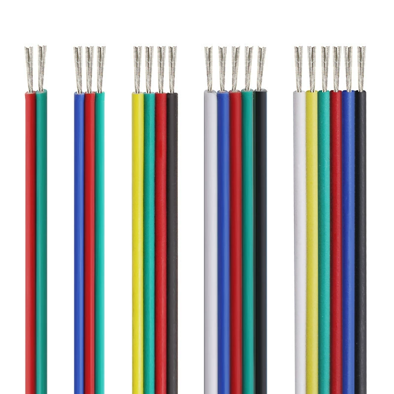 Оптовый UL1571 16-30awg подверженный олова цвет параллель LED световой бар компьютерные хосты оптический привод многоядерная репетиционная кабель