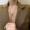 Pendant, brand fashionable chain for key bag , cat's eye, 2021 years, light luxury style