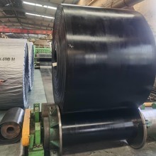 橡胶尼龙输送带耐磨矿用工业耐高温传送带防滑阻燃环形橡胶输送带