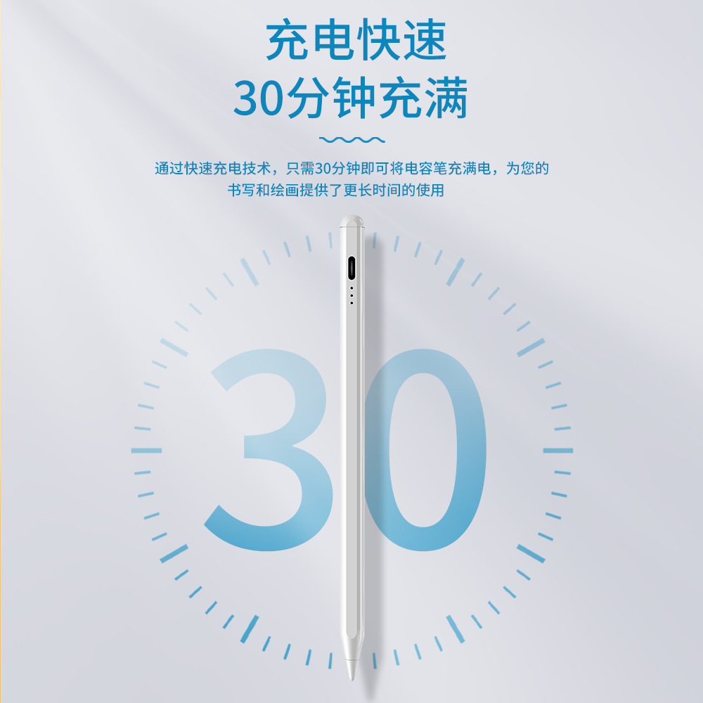 Lápiz capacitivo adecuado para Apple Pencil, iPad, tablet con pantalla táctil, lápiz táctil para pintar.