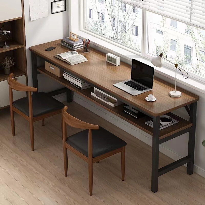 Table Simple Rental House Home Double Workbench Bedroom Desk Student Study Desk Desktop Computer Table