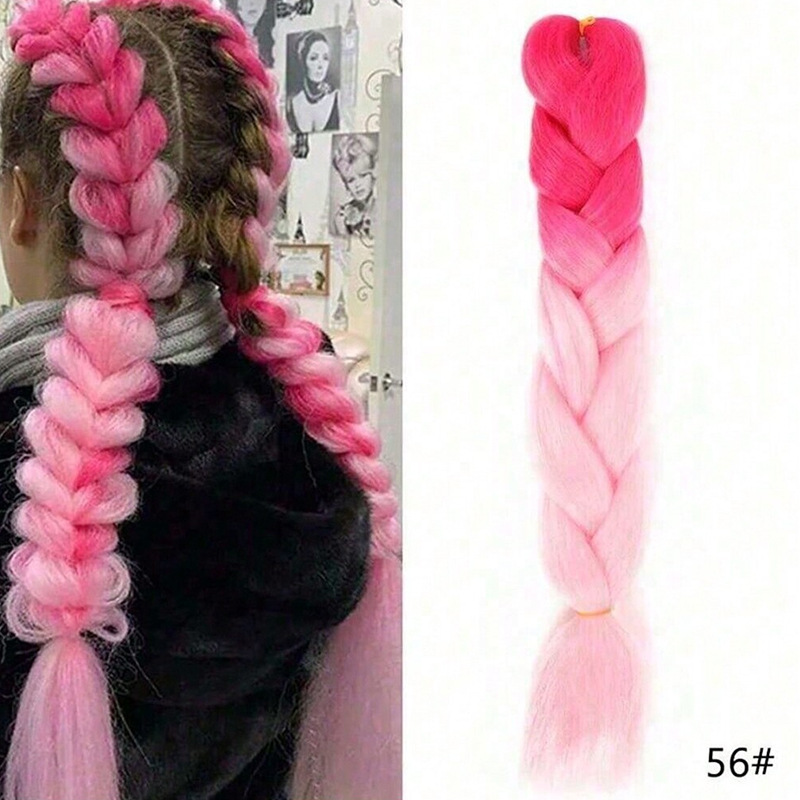 Peruca de trenza africana mujer color trenza artefacto de alta temperatura seda de trenza cabello cabello cab