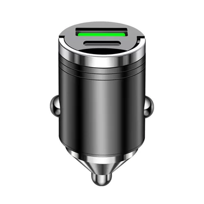 Mobil şarj cihazları Business Car Charger Pd25W Converter - bare-metal-opp-bag-pointed-alloy-pull-ring-super-fast-charging
