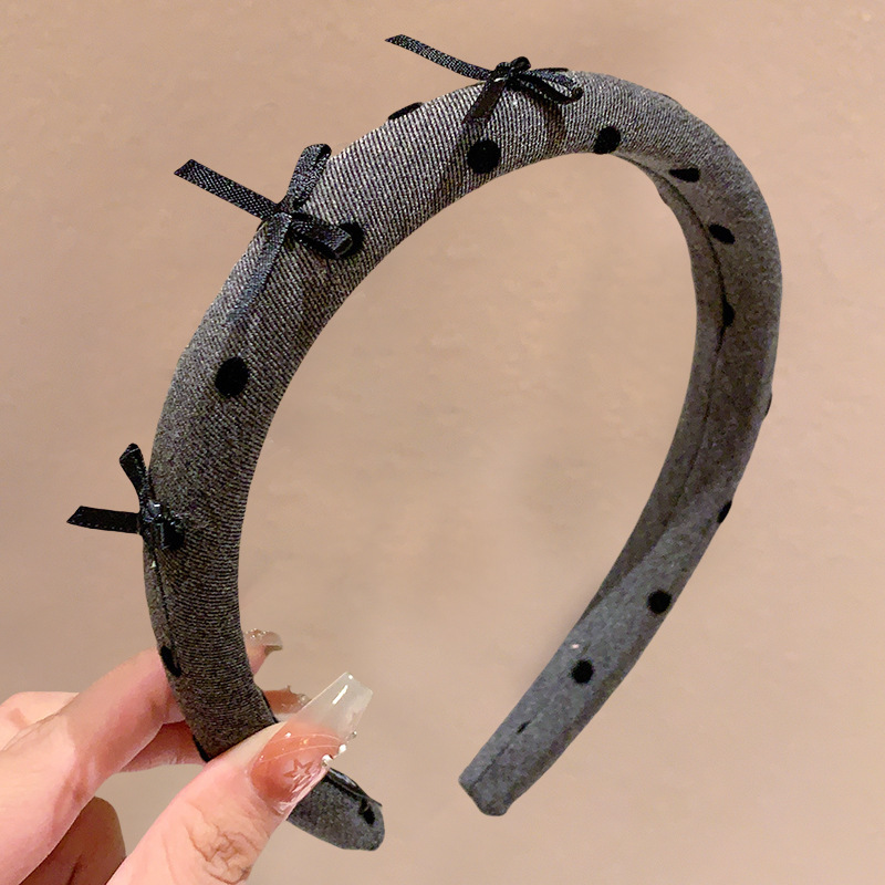 Corea del Sur explosión alta craneal correa de cabello para mujeres nuevo otoño invierno correa de cabello Meilade paquete de cabello de alta calidad lavar la cara al por mayor tarjeta de cabello