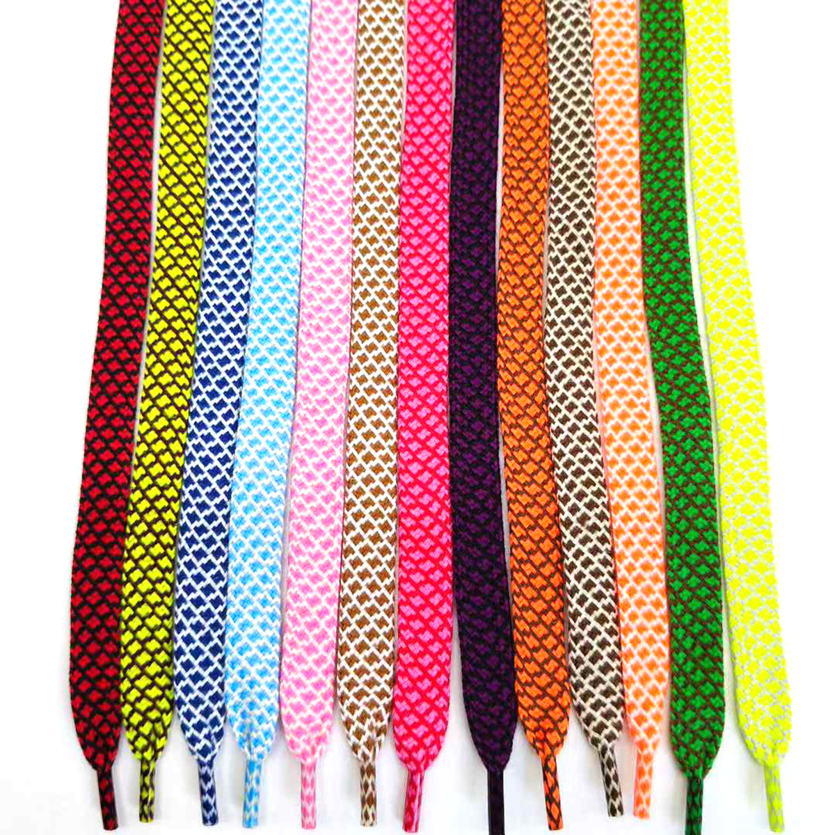 48 colores 10mm poliéster algodón colorido dragón escamas cuerda hueca suéter cintura cuerda de plástico transparente cabeza de ropa cuerda de dibujo