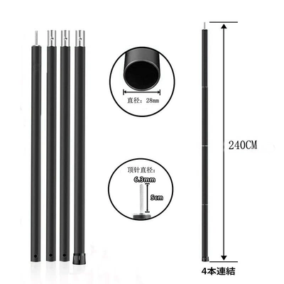 Avtomobil yan çətirləri Protection and Shading, Picnic Tc - black-ask-customer-service-5-8-people