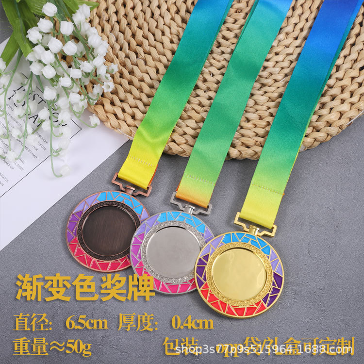 Spot Metal Medal Maratón Pintura Medalla Medalla Juegos Varios premios Lista de carreras Personalización de medallas