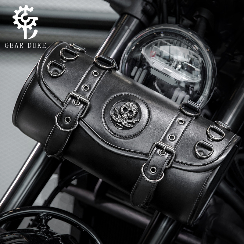Amazon Cross-border New Punk Retro Motorcycle Hanging Bag Motorcycle Outdoor Riding PU Pendant Device Kit