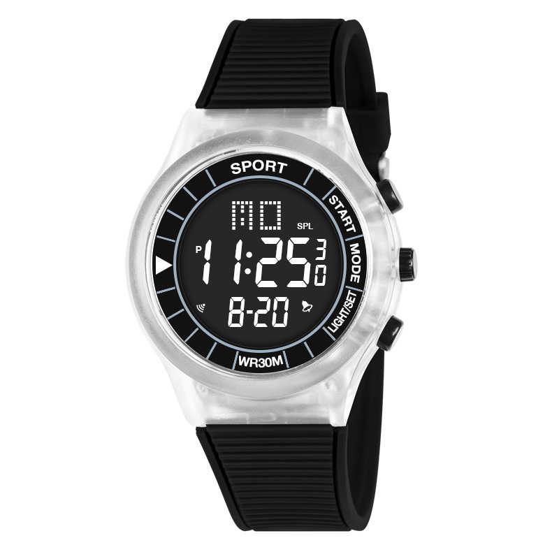Escuela secundaria de moda relojes electrónicos de alarma multifuncional relojes electrónicos de luz nocturna fábrica al por mayor
