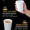 Balm restaurant restaurant barbecue hot pot restaurant anti -drop cup imitation porcelain cup white water cup plastic tea cup