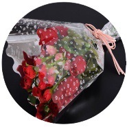 Biodegradable roll film PLA bio-based Customizable printing flower packaging film exported to the Netherlands