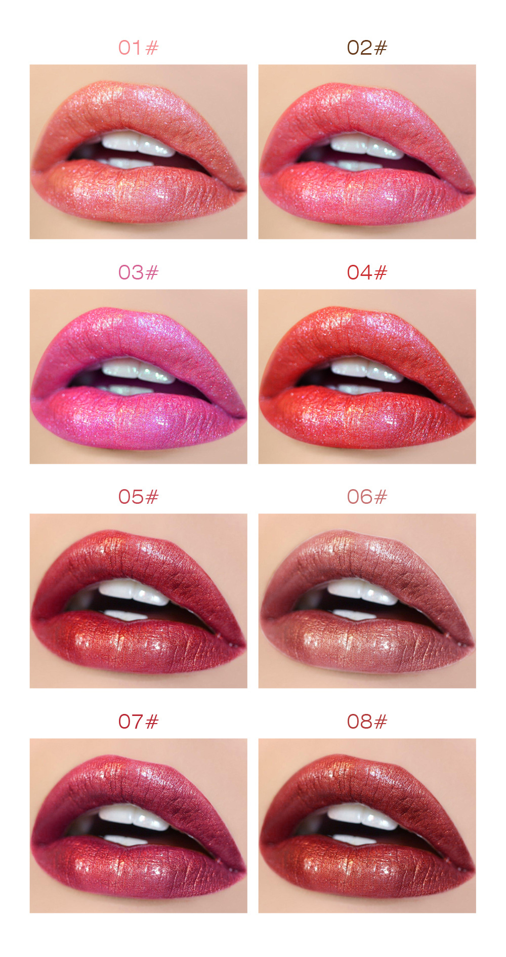 RISTEN LEANNE Black Technology skinner klarere, når du nipper til den Pearl Glitter Lipgloss Non-stick Cup Matte Lipgloss_voghion.com