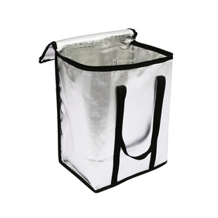 Zipper aluminized Pearl cotton thermal insulation takeaway bag birthday cake dessert chocolate milk tea thermal insulation handbag