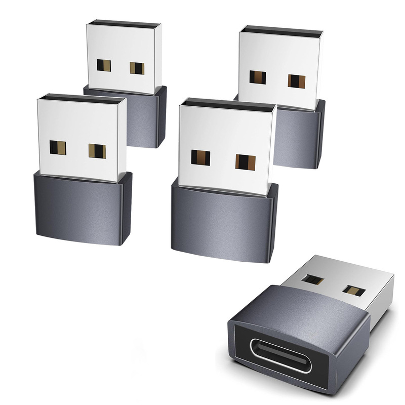 Type-C to USB Adapter Multi-Function Converter 2.0 Data Transfer Fast Charging Head High-Quality Compatible Charger Type-C to USB Adapter Multi-Function Converter 2.0 Data Transfer Fast Charging Head High-Quality Compatible Charger