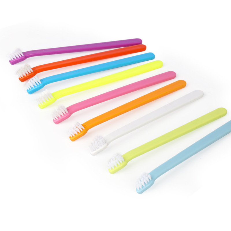 Fabricante fuente de productos para mascotas cepillo de dientes para mascotas cepillo de dientes de cabeza única cepillo de dientes para perros cepillo de dientes para gatos productos de limpieza oral para mascotas