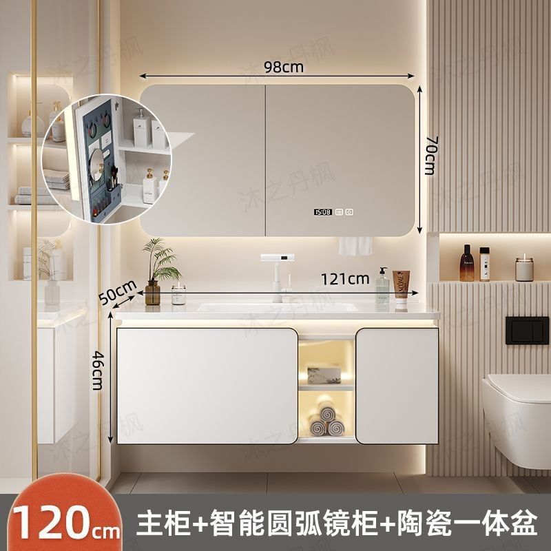 25 años de luz de la luna blanca nueva bañera de cerámica gabinete de baño combinado lavabo de cerámica lavabo gabinete de baño