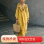 春秋法式新款荷叶边连衣裙
