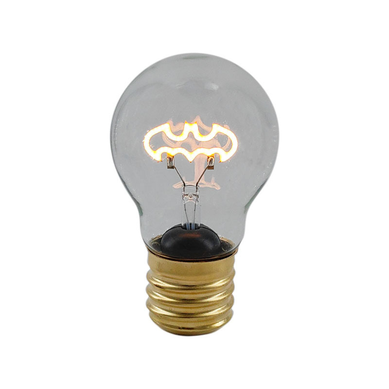 LEDナイトライト祝日誕生日プレゼントメーカー自産A70電球USB充電タイプ芸術模様フィラメント電球|undefined