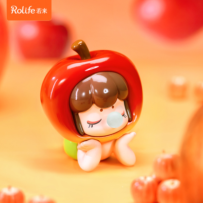 Rollife Ruo Lai BabyNanci Nanqian Fruit Series Caja de regalo para ciegos Nuevo regalo hecho a mano Adornos lindos