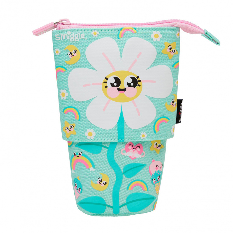 Australian smiggle estuche para bolígrafos de dibujos animados para niños bolso de papelería para estudiantes creativos plegable multifuncional