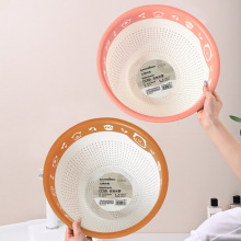 家用厨房加厚淘米箩米筛优质塑料多功能果蔬沥水篮筐滤水淘菜盆