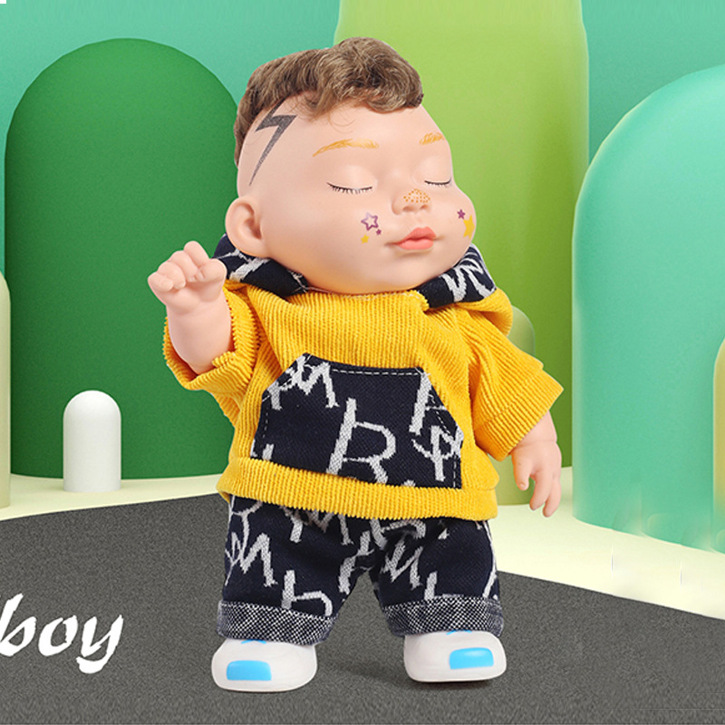 Chico de moda callejera