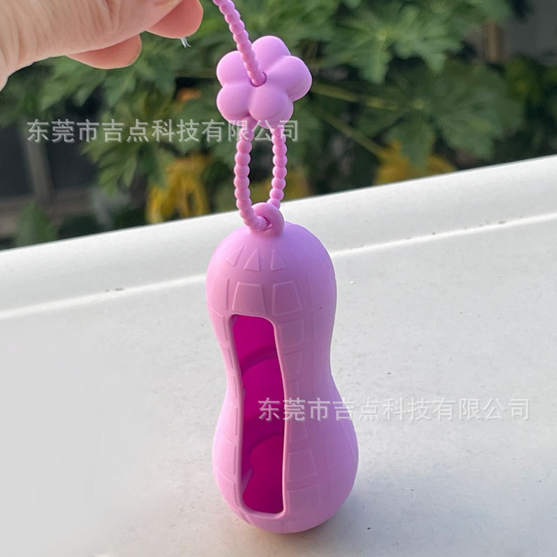 跨境口红硅胶套保护套食品级创意造型硅胶唇膏套防摔便携保护壳|undefined