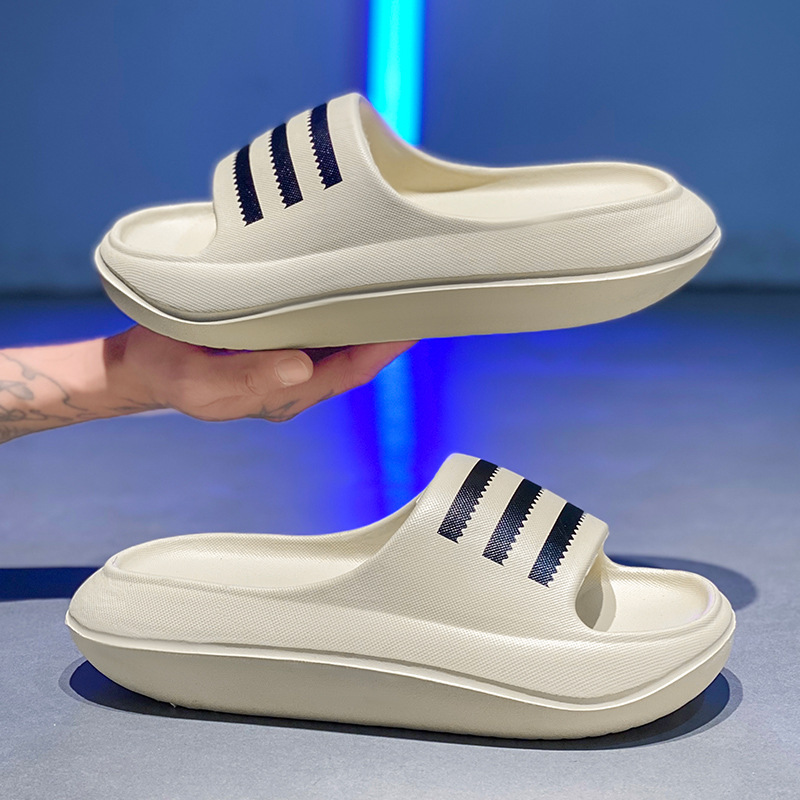 Pisar los zapatos con agujeros de mierda para mujer verano 2025 nuevo estilo exterior antideslizante EVA playa Baotou suela gruesa suela blanda zapatillas de dibujos animados