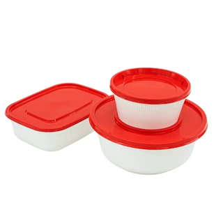 定制打包盒一次性餐盒可微波带盖塑料加厚外卖可以印刷汤碗