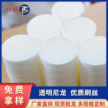 厂家供应0.1mm尼龙刷毛直丝工业清洗丝塑料刷丝杜邦透明尼龙刷丝