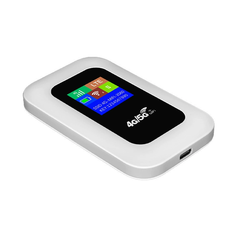 4G беспроводной портативный MiFi с цветным экраном, портативный LTE роутер, Wi‑Fi с установкой SIM‑карты, 4G/5G роутер