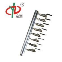 KFQ气源分配器不锈钢304定 制气分配装置多种规格快插多管气路排